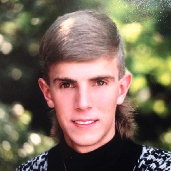 Brian Middendorf&rsquo;s Lincoln Northeast senior portrait, 1992